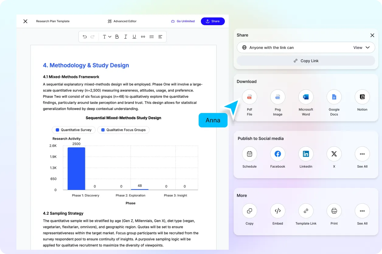 Free AI Research Plan Generator, AI Research Plan Maker Online [ No Signup ]